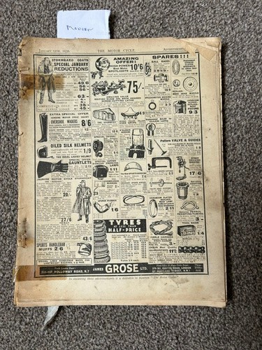 The motor cycle - motor, magazine