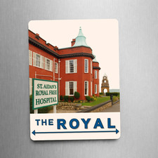 The Royal TV Fridge Magnet