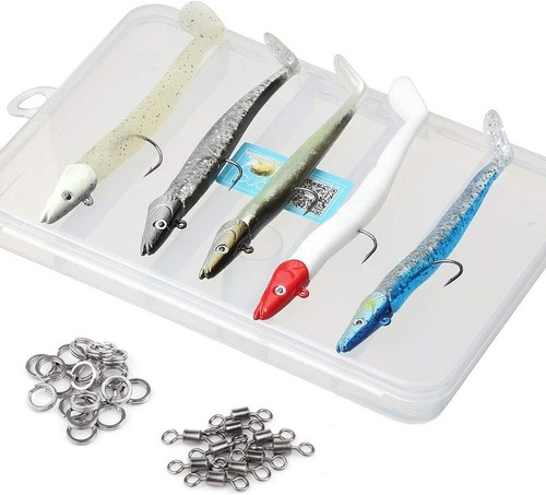 Saltwater soft sandeel lures - saltwater,