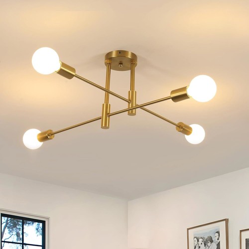 Gold sputnik ceiling - gold,