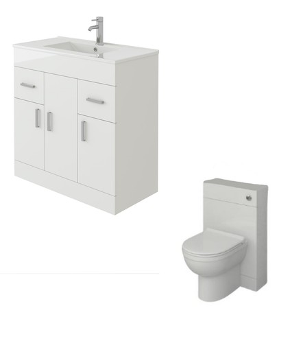 Vanity unit combined sink - vanity,