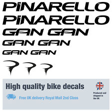 Pinarello GAN bike decals with free bike protection (26 pack) free delivery