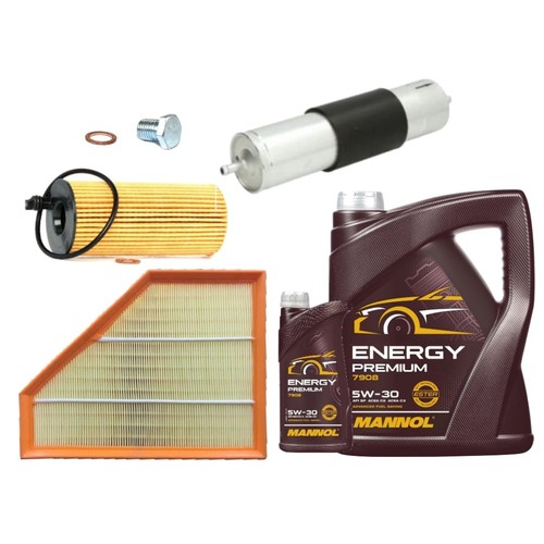 5w30 oil air fuel - 6l, &