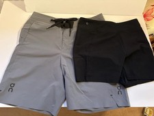 Men’s On Running Shorts Medium Grey With Black Lycra Inner