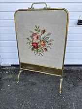 Antique Style Brass Fireplace