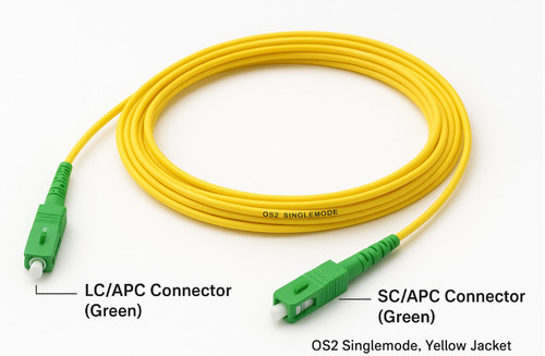 Fibre optic patch cable - patch, lc