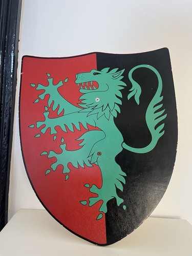 Childs toy wooden shield - childs,