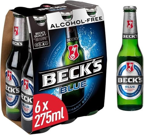 Beck blue alcohol - beck's,