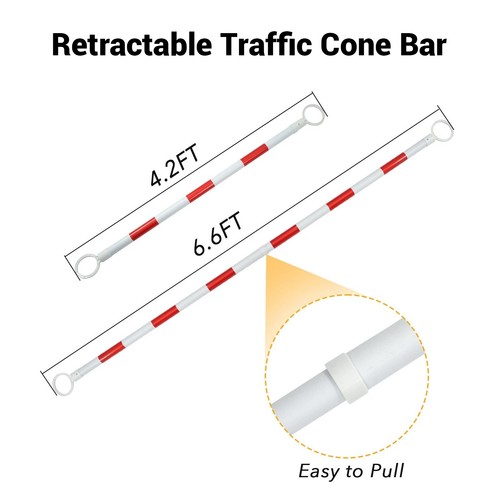 Retractable cone barrier - 25,