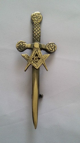 Scottish kilt pin antique - scottish,