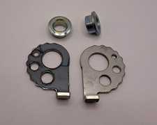 Yamaha TY250 Twinshock - Pair of Replica Snail Cams with Inserts - Stainless