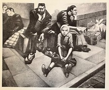 Belgian Refugees 1914  by CRW