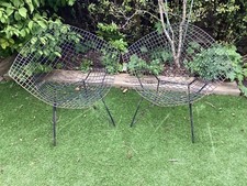 2 x ORIGINAL VINTAGE HARRY BERTOIA CHAIRS