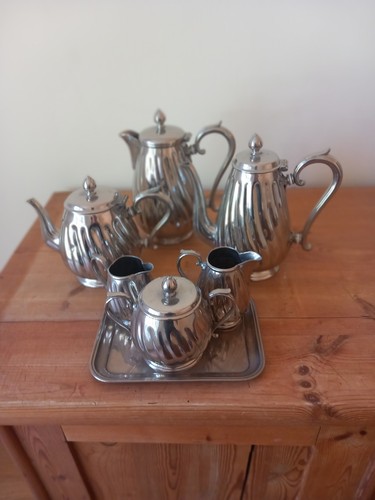 German silver tea and coffee - silver,