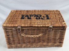 F&M Wicker Picnic Basket with