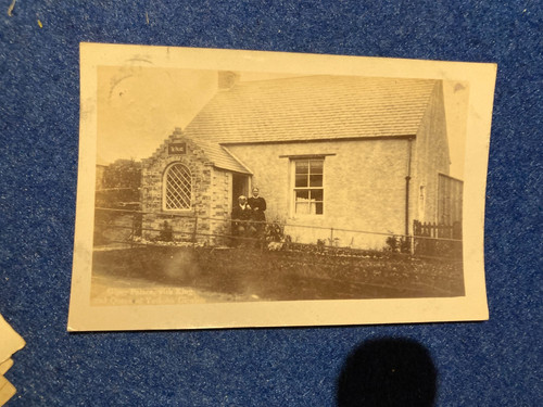 Vintage postcard kirk yetholm - vintage,
