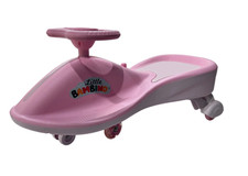 Wiggle Swing Car Ride On Swivel Push Scooter Children's Toddler Toy Pink