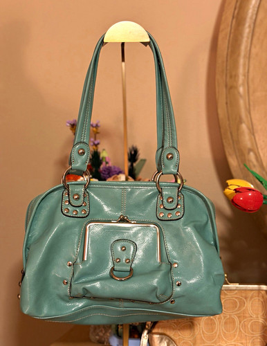 Kathy van zeeland blue studded - kathy,