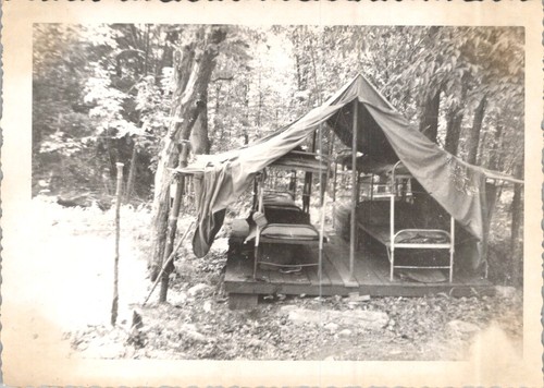 Empty scout tent camp eagle - scout,
