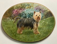 Vintage Oil Painting Dog