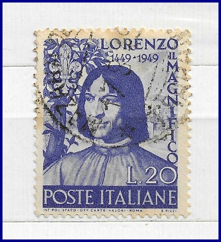 Italian stamps used 1949