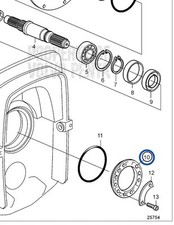 Volvo Penta Transom Shield Mounting Ring 826941 