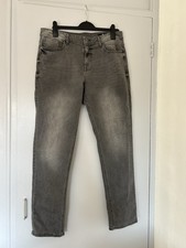 TU Man Men’s Grey Denim Slim