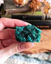 Rare Dioptase On Matrix Congo