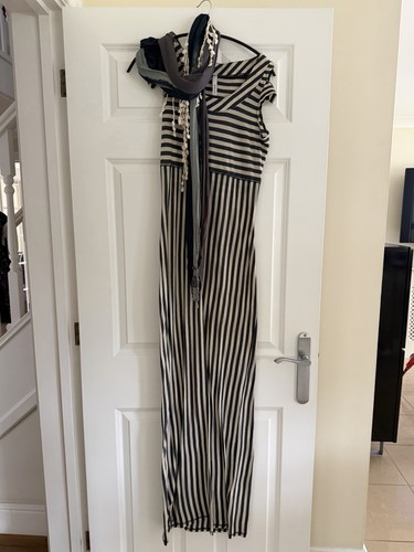 Ladies blue striped firetrap - blue,