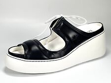 RRP £100 Brand New Fly London Dare 520 FLY Women's Black Leather Sandals Size 7