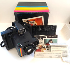Polaroid Land Camera Super Colour Swinger Original Box Instructions Not Tested