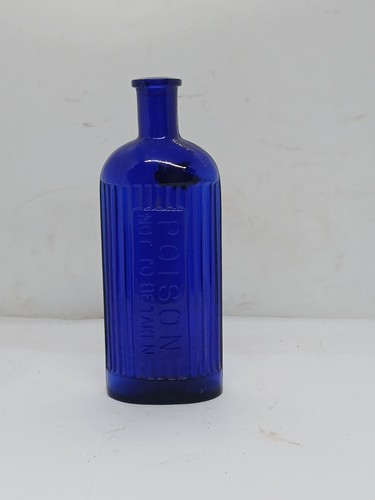 Old cobalt blue glass - cobalt,
