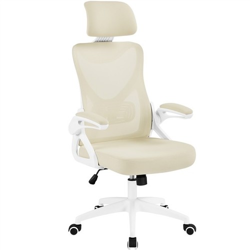 High back mesh office chair - high,