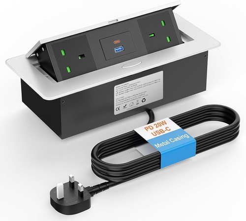 Recessed power sockets - sockets, with