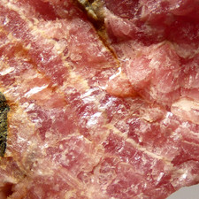 Rhodochrosite Mineral Specimen Argentina 178g 7cm Banded Deep Pink Unpolished