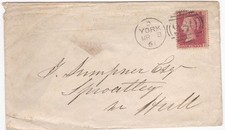 1861 good penny - qv,