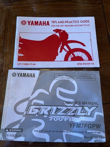 Yamaha oem owners manual book - owners,