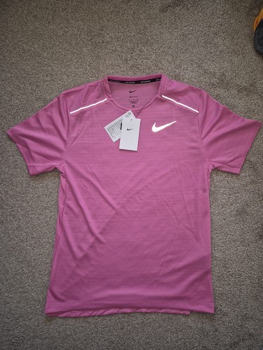 Pink nike miler shirt - miler,