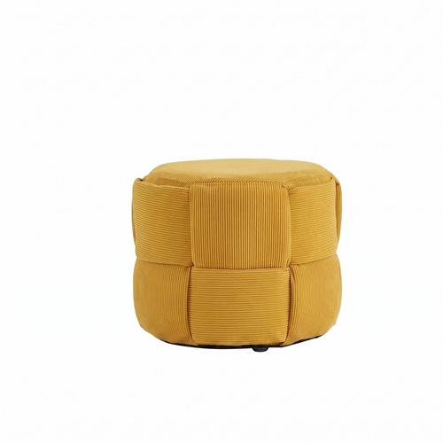 Woven ottoman stool - stool, natural