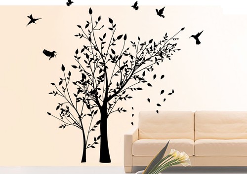 Wall decal sticker tree - decal,