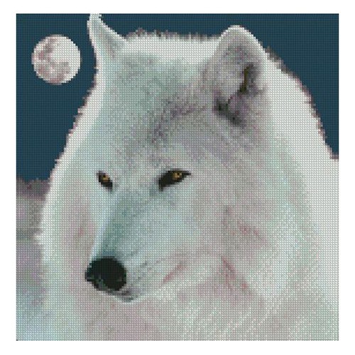 Arctic wolf complete counted - wolf,