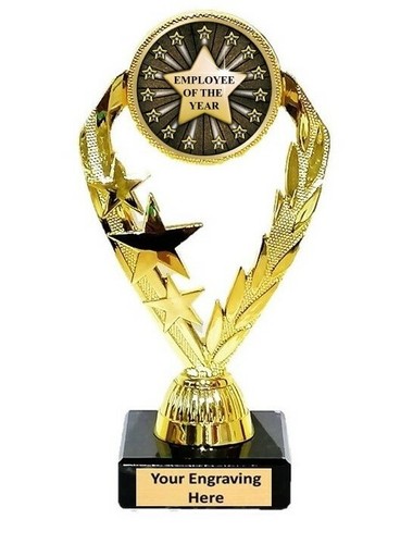Employee the year trophy - employee,