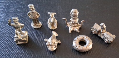 Pewter simpsons figures - simpsons, figures/