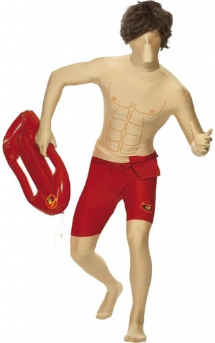 Mens baywatch lifeguard - mens, second