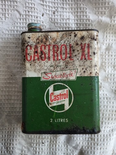 Vintage french castrol oil - 2l,