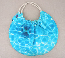 Philip Treacy Aqua Blue Shoulder Bag New - Thames Hospice