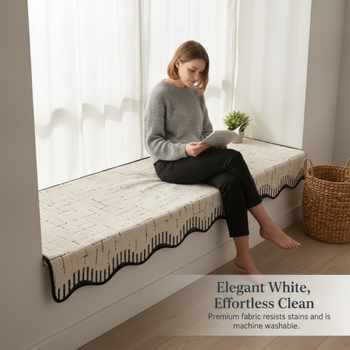 Bay window seat cushion pad - window,