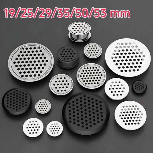Stainless steel round - round, air