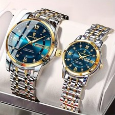 POEDAGAR Couple Watches 2PCS