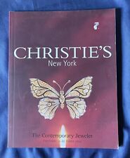 Christie‘s The Contemporary Jeweller 2000 Catalogue Scrapbooking Beautiful Pics